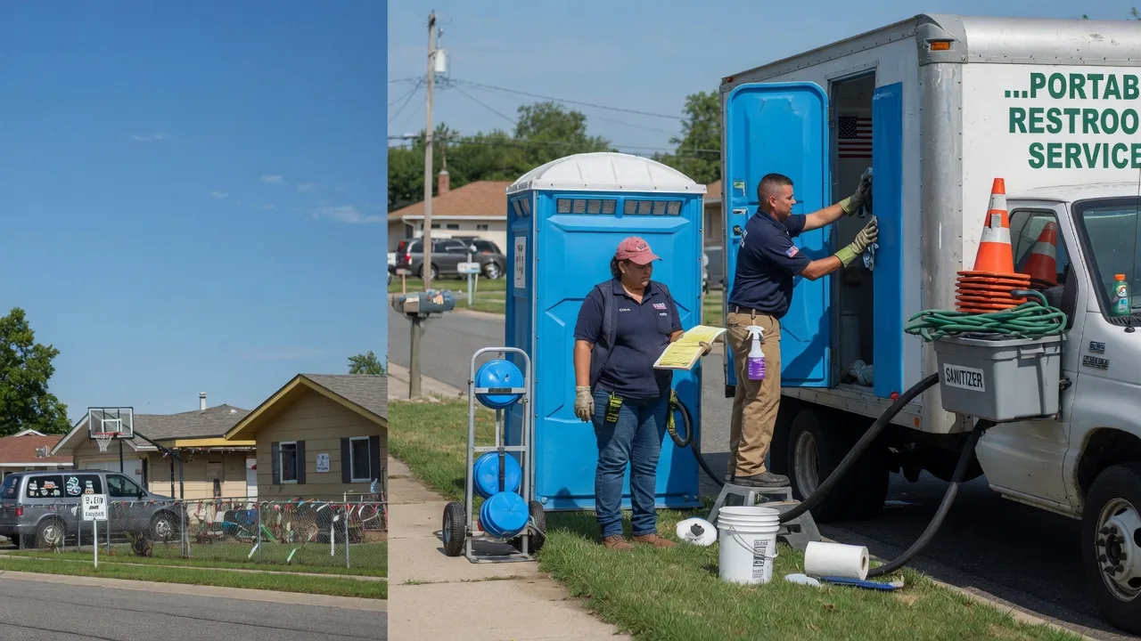 Portable Toilet Rental in Highland, IL near me